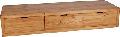 MiaMöbel Mexico Lowboard, 195 cm, 3 Schubladen