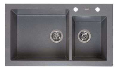 Reginox Amsterdam 34 Küchenspüle mit Hahnloch beige metallic