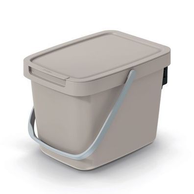 Abfalltrennungsbehälter Systema Q Collect 6 l beige KEDEN