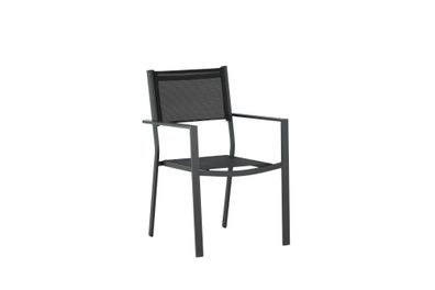 Furnlux Outdoor Dining Chair Copacabana Black 57cm