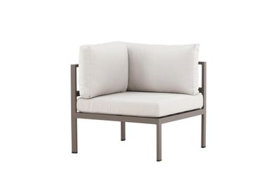 Furnlux Outdoor Sofa Copacabana Beige & Grey Brown 74cm