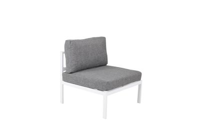 Furnlux Outdoor Sofa Copacabana Grey & White 70cm
