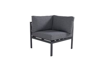 Furnlux Outdoor Sofa Copacabana Grey & Black 74cm