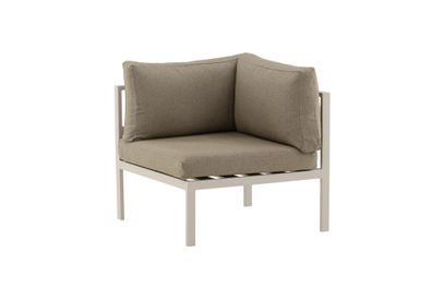 Furnlux Outdoor Sofa Copacabana Beige & White 74cm