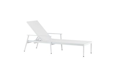 Furnlux Outdoor Sun Lounge Break White 68cm