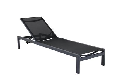 Furnlux Outdoor Sun Lounge Copacabana Black 60cm