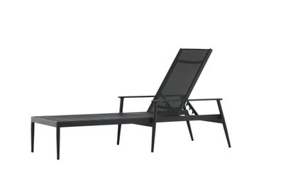 Furnlux Outdoor Sun Lounge Break Black 67cm