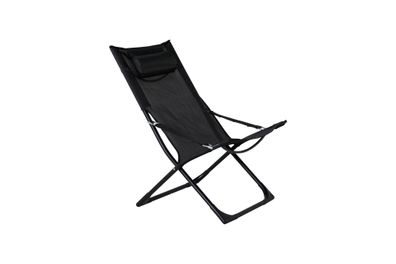 Furnlux Outdoor Sun Lounge Seville Black 63cm