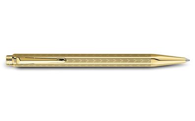 Caran d'Ache Ecridor Chevron Kugelschreiber, Gold
