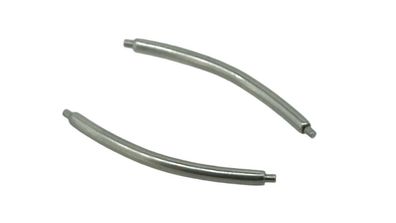 Minott ? 2x Federstege gebogen Edelstahl Ø 1,5mm ohne Ansatz