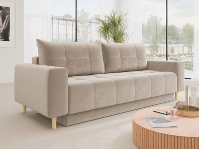 Sofa Taluko Polstercouch Polstersofa Bettkasten Couch Schlaffunktion