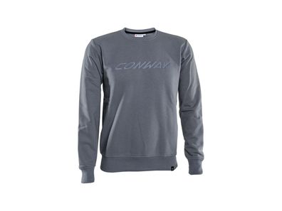 CONWAY Sweatshirt "Big Logo" 65 % Baumwo grey, Gr. M