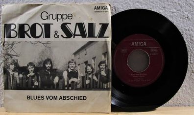 Gruppe Brot & Salz – Blues Vom Abschied / Bleib Nicht Stehn Amiga 4 56 047
