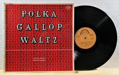 Polka Gallop Waltz Czech Small Brass Bands Supraphon - SUA ST 54923 Vinyl