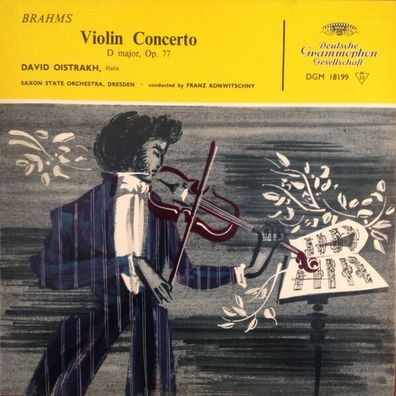 Johannes Brahms – David Oistrach · Saxon State Orchestra · Franz Konwitschny – Violin