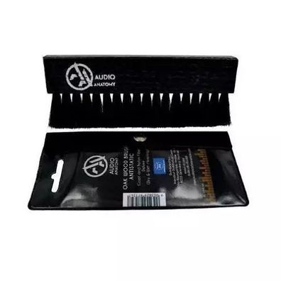 Eichenholzbürste Schwarz MIT Antistatischer ZIEGEN- UND Nylonfaser — Ware in 2 bis 3