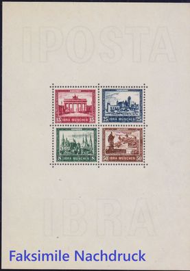 Germany REICH [1930] MiNr 0446-49 ND ( oG/no gum ) Faksimile Nachdruck