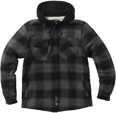 WCC West Coast Choppers Herren Jacke Hell Bent Flannel Jacket WCCJS166GR