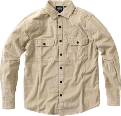 WCC West Coast Choppers Herren Hemd Hill Country Cord Shirt WCCWS159BG
