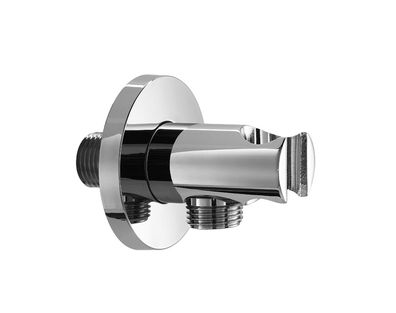 Herzbach Brauseanschlussbogen round
