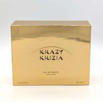 Krazy Krizia 100 ml 3.4 FL OZ Eau de Toilette Vapo Naturel - Vintage