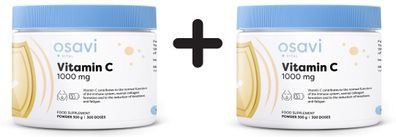 2 x Osavi Vitamin C, 1000mg - 300g