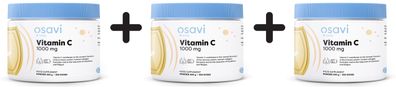 3 x Osavi Vitamin C, 1000mg - 300g