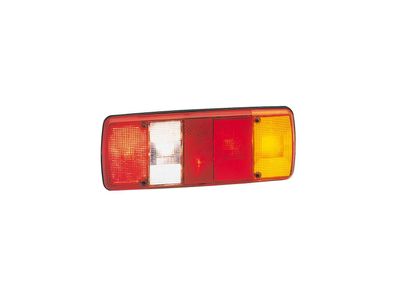 HELLA Heckleuchte 12 V/ 24 V, chluss-, B rechts, 343 x 133 mm