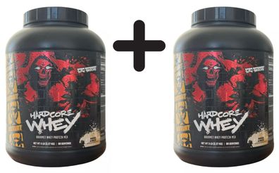 2 x Mutant Hardcore Whey, Cookies & Cream - 2270g