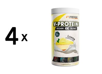 4 x ProFuel V-Protein 4K Blend (750g) Lemon Cheesecake