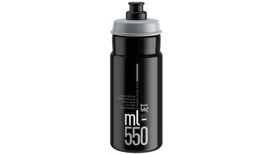 ELITE Trinkflasche "Jet Plus" SB-verpackt, Lebensm 550 ml, schwar