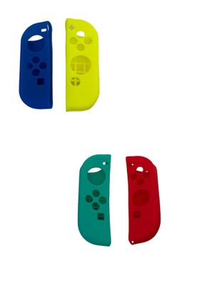 Silikon Hülle Joy Con Drittanbieter kompatibel mit Switch / OLED Nintendo NEU