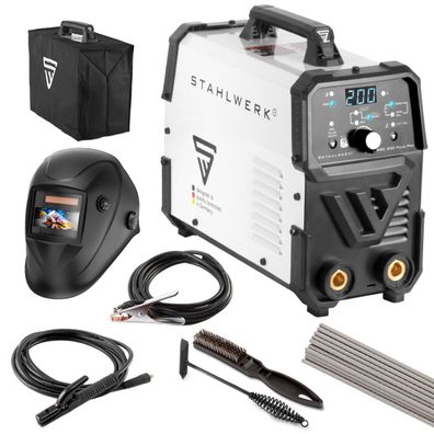 Stahlwerk Elektroden-Schweißgerät ARC 200 Puls Pro Vollausstattung
