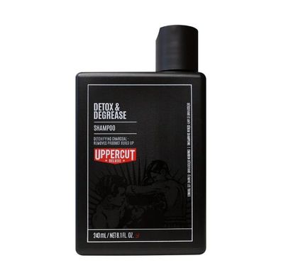 Uppercut Deluxe Detox & Degrease Shampoo | Reiniger für fettiges Haar | 240 ml
