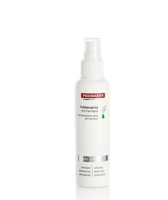 Pedibaehr (Baehr) Fußdeospray mit Farnesol 100 ml stoppt Fußgeruch