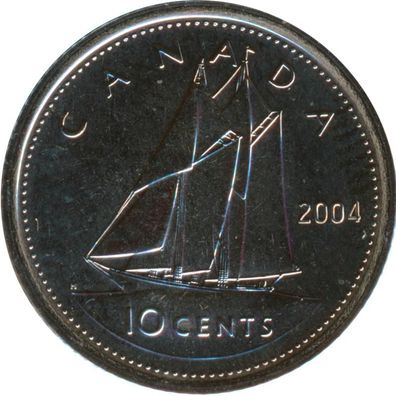 Kanada 10 Cents 2004 P Elizabeth II.*