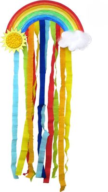 Bastelset Regenbogen von Prell, 10 Stück