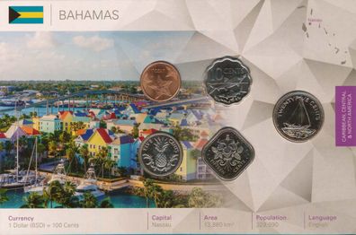 Bahamas KMS stgl. verschweisst in Karte*