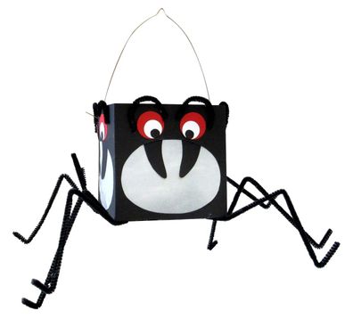 Laternen Bastelset Spinne von Prell, 4 Stück