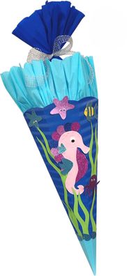 Schultüte Bastelset Seepferdchen von Prell