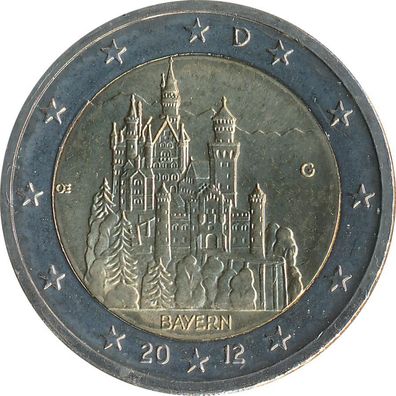 Deutschland 2 Euro 2012 - Neuschwanstein ( G )*