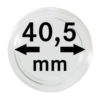 Mü?nzenkapseln Lindner 40,5 mm 10er Pack
