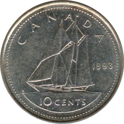 Kanada 10 Cents 1993 Elizabeth II*