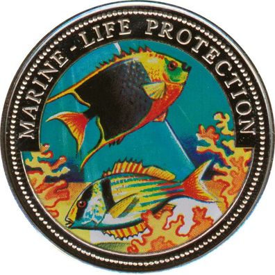 Gambia 10 Bututs 1997 PP Marine Life Protection*