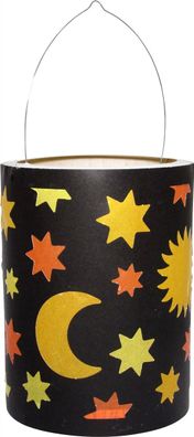Laternen Bastelset Sonne, Mond, Sterne von Prell, 10 Stück