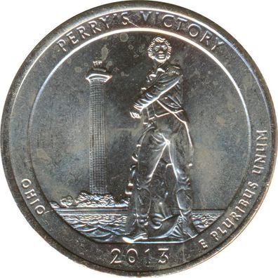 USA Quarter Dollar 2013 P Ohio - Perrys Victory*