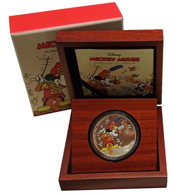 Niue 2016 - 2$ - Micky Mouse ( The Band Concert 1935 ) - 1 oz Silber*