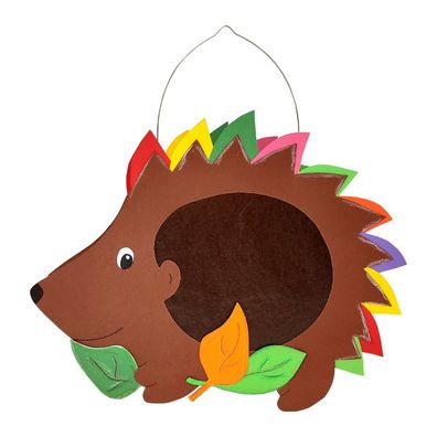 Laternen Bastelset Igel von Prell, 4 Stück vorgestanzt