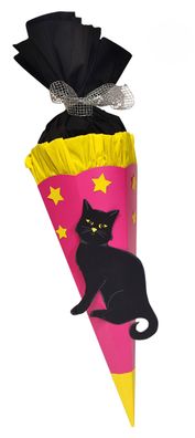Schultüte Bastelset Schwarze Katze von Prell