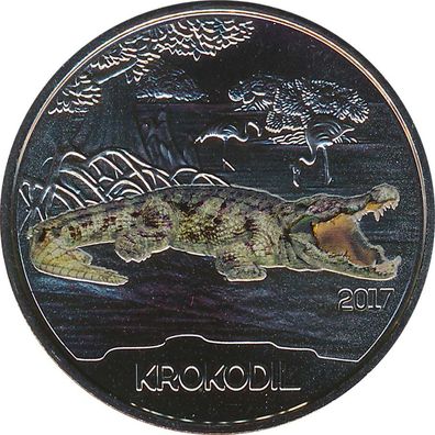 Österreich 3 Euro 2017 Krokodil*